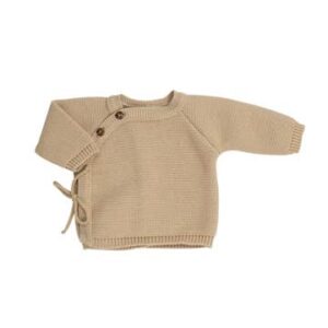 Maglioncino a maglia — Caramello