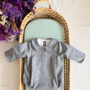 Colletto Peter Pan — Grigio 1M