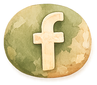 Logo Facebook acquerello Dondué