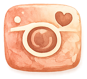 Logo Instagram acquerello Dondué