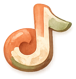 Logo TikTok acquerello Dondué